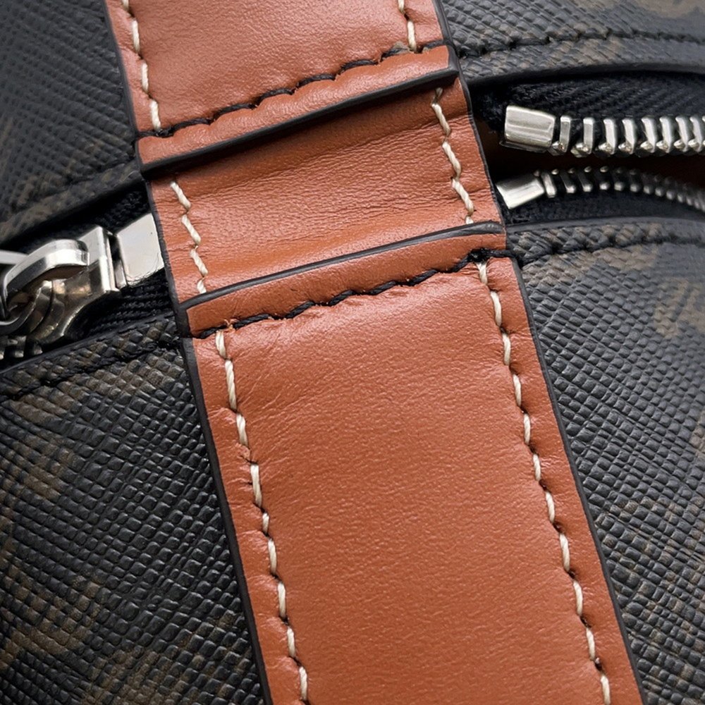 Celine Shoulder Bag Macadam Triomphe Leather Celi… - image 7